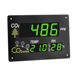 실내공기질측정기 (이산화탄소, 온도, 습도모니터)