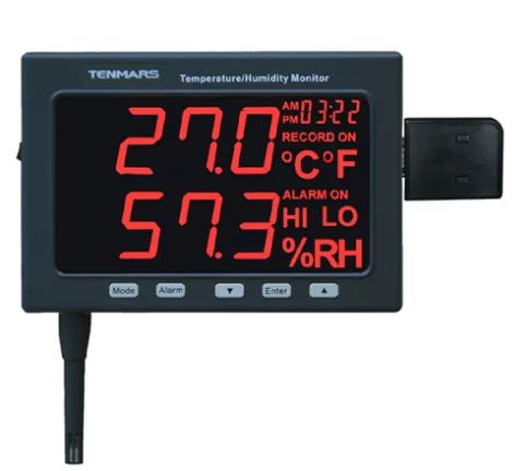 온도 습도 데이터로거 LED 모니터/온습도계/전광판온습도계