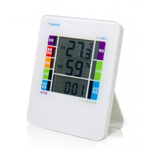 온열지수측정기(WBGT)/ 열사병예방온도계/인플루엔자지수측정기(독감예방지수측정)/ PC-7980GTI /온습도계( 다항목 Check)