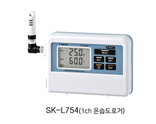 온습도계/ 온습도데이터로거/온도/습도 데이터로거/SK-L754(온습도분리형 센서 1개 포함)